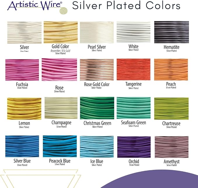 Artistic Wire, 20 Gauge Tarnish Resistant Colored Copper Craft Wire, 15 yd - Image 4