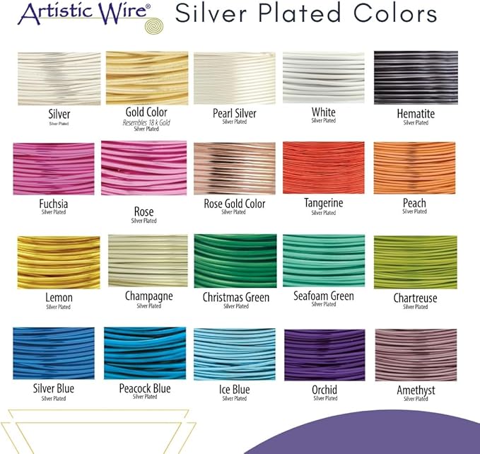 Artistic Wire, 20 Gauge Tarnish Resistant Colored Copper Craft Wire, 15 yd - Image 4