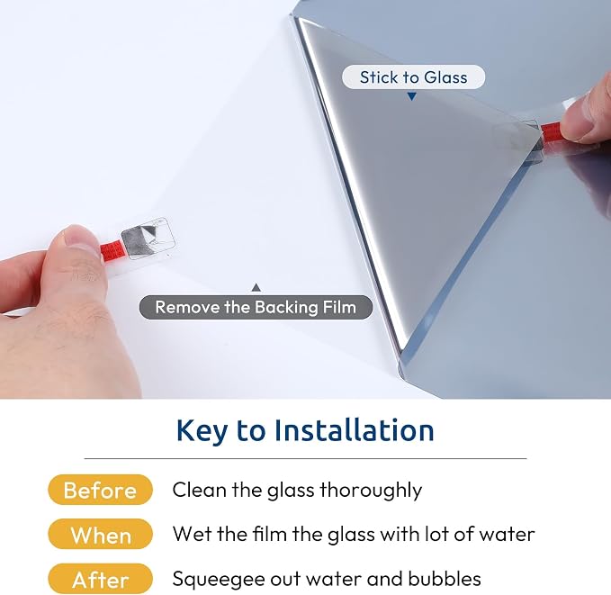 rabbitgoo Window Privacy Film One Way Window Tint - Image 8