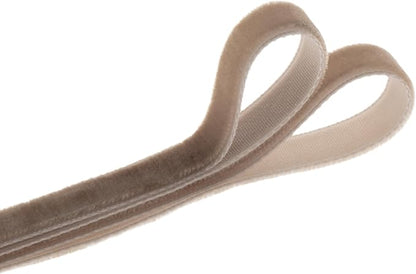 Vintage Camel Velvet Ribbon Christmas Ribbon - Image 2