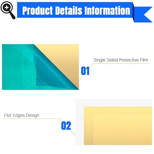 Brass Sheet, 99.9% Pure Brass Plates - Image 3