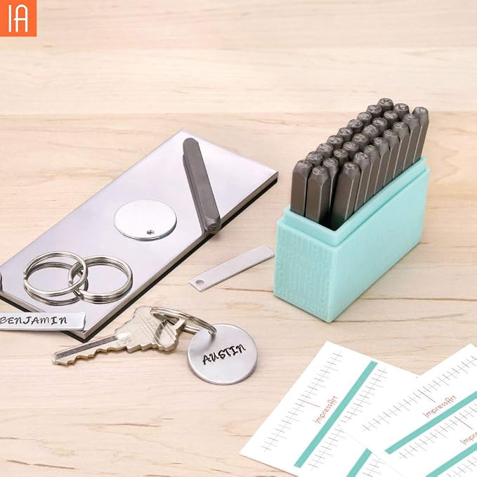 ImpressArt - Metal Stamping Kit, Includes All Essential Metal Stamping Tools - Image 5