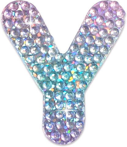 StickerBeans® Rhinestone Alphabet Letter Sticker Y by StickerBeans