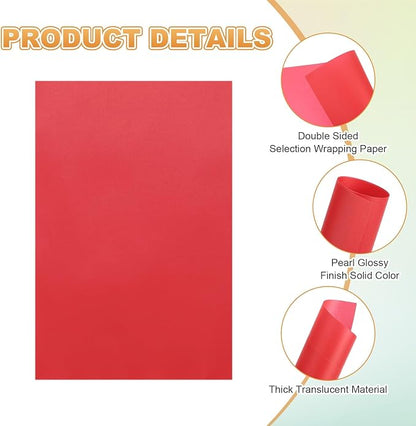 MECCANIXITY 100 Sheet Colored Vellum Paper 4" x 6", 100gsm Translucent - Image 3