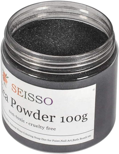 SEISSO Sliver Black Mica Powder by SEISSO