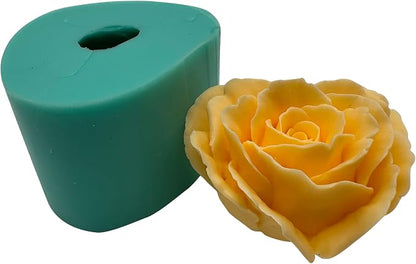 Heart Shape Blossoming Flower 3D Mold, DIY Crystal Epoxy Resin Silicone Molds - Image 5
