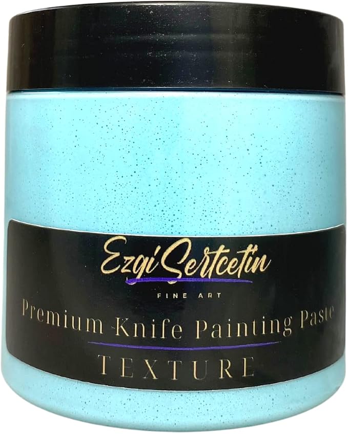 Premium Palette Knife Painting Paste|Texture Paste|Authentic Bright by EzgiSertcetin