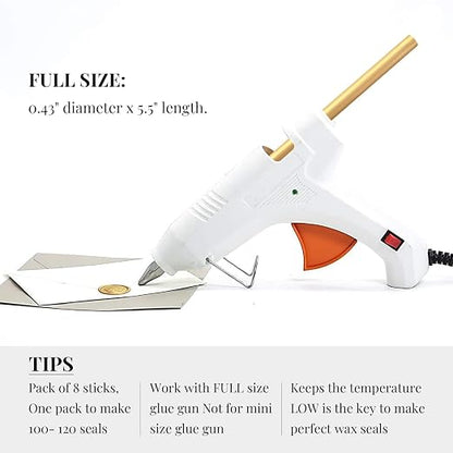 UNIQOOO Mailable Glue Gun Sealing Wax Sticks - Image 6