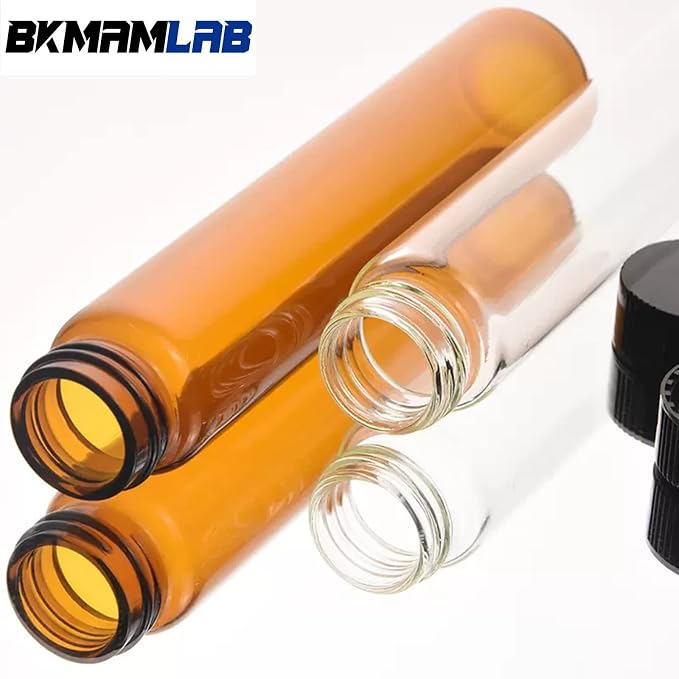 5ml Amber Small Glass Vials 100pcs - Image 5