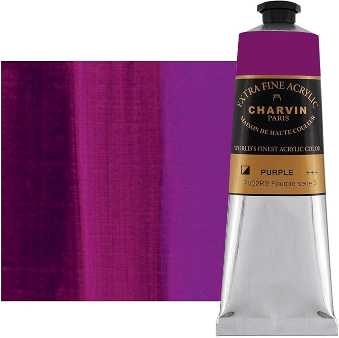 Charvin Extra Fine Professional Acrylic Paint - Image 2
