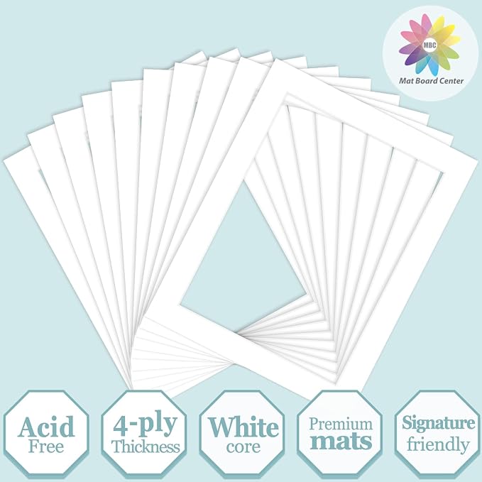 MBC MAT BOARD CENTER, 10 Pack 11X14 - Image 2