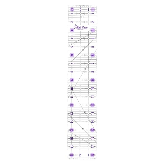 The Quilted Bear Quilting Rulers by TheQuiltedBearsProducts
