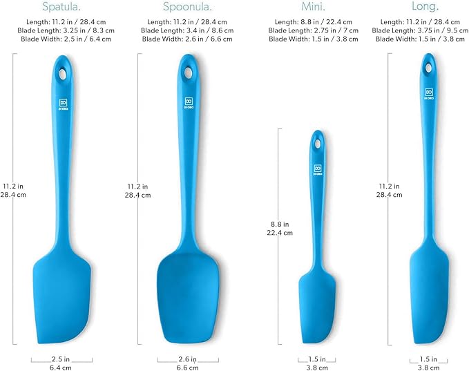 DI ORO Silicone Spatula Set - Image 5