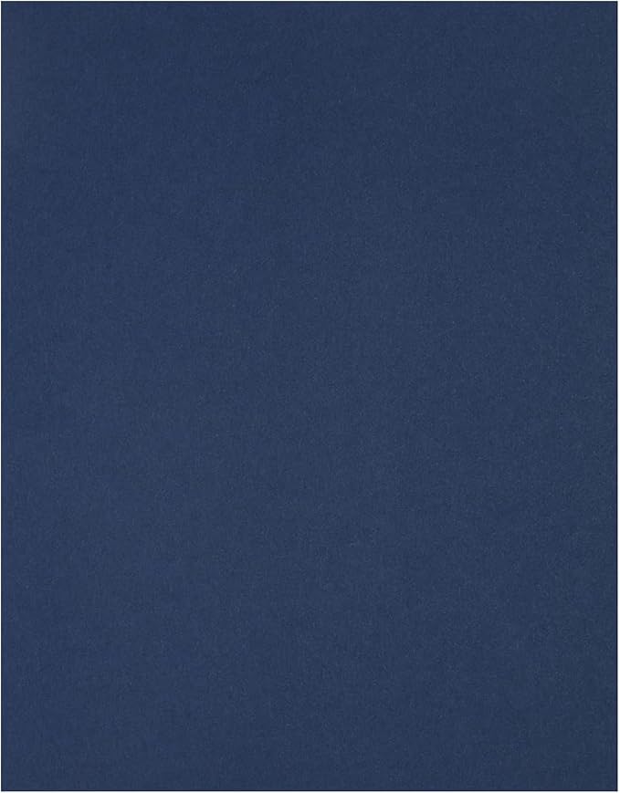 PA Paper Accents Stash Builder Cardstock 8.5" x 11" Chambray, 65lb Colored by AccentDesignsPaperAccents