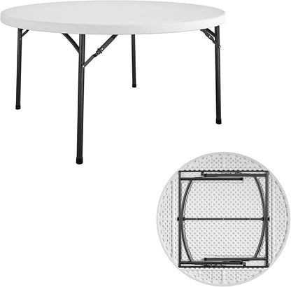 COSCO Commercial 5' Round Blow Mold Table - Image 8