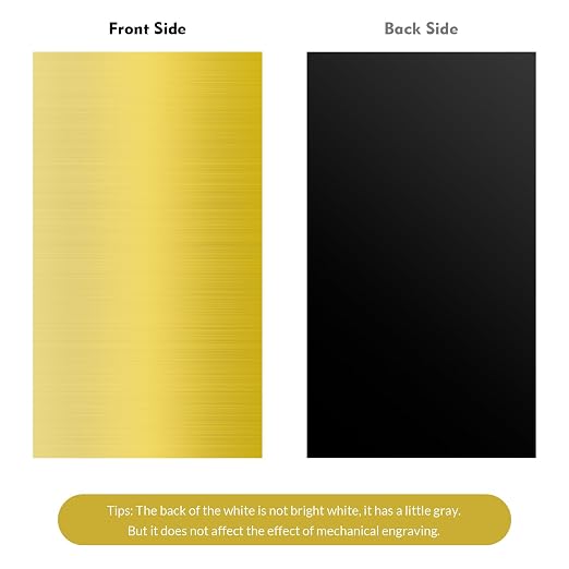 Laser Engraving Blank ABS Double Color Plastic Sheet, 11.8x6.49x0.05 inch - Image 7