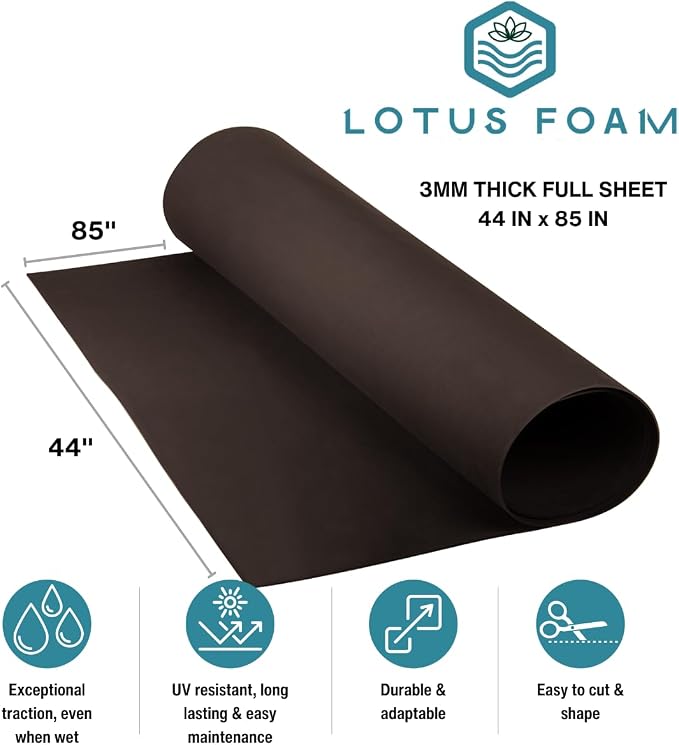 LotusFoam Large 3mm EVA Foam Sheet - Image 2