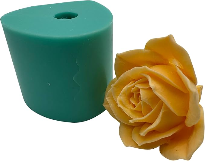 3D Rose Flower Silicone Mold for Epoxy Resin Craft Aroma Gypsum, Handcrafted - Image 6