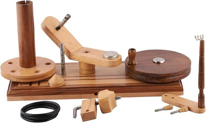 Large Handcrafted Wooden Yarn Winder & Swift – Signature Ball Winder - Image 5