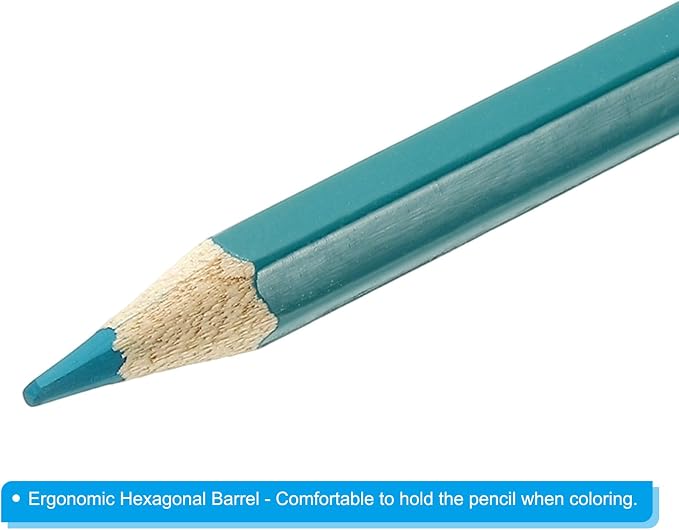 PATIKIL Watercolor Pencil, Sketch Drawing, Bright Blue - Image 4