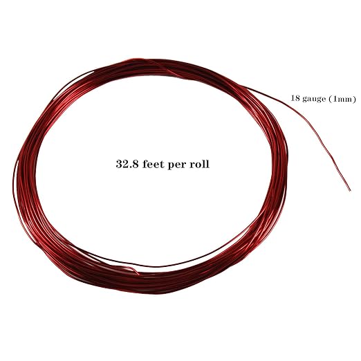 14 Rolls Colored Aluminum Craft Wire, 459 Feet 1mm Flexible Metal Artistic - Image 2