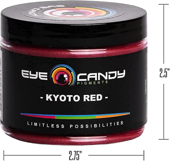 Eye Candy Pigments Premium Red Mica Powder - Image 8