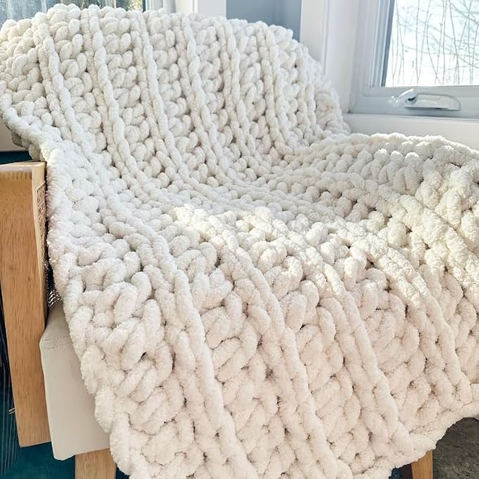 QWM 72“ Chunky Blankets Loom Knitting Looms Long Installation Free and - Image 4