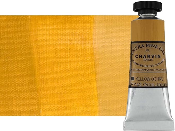 Charvin Extra Fine Oil Paint, Rich Texture, Poppy Oil-Based, Light-Fast by Unknown