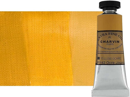 Charvin Extra Fine Oil Paint, Rich Texture, Poppy Oil-Based, Light-Fast by Unknown
