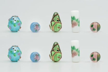 10 pcs Mix of Bohemia Lampwork Czech Glass Beads by CzechBeadsManufacturer