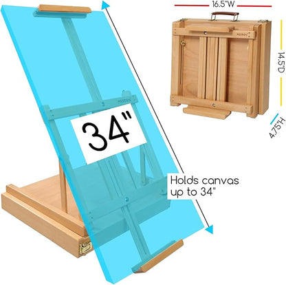 MEEDEN Studio Sketchbox Table Easel - Image 2