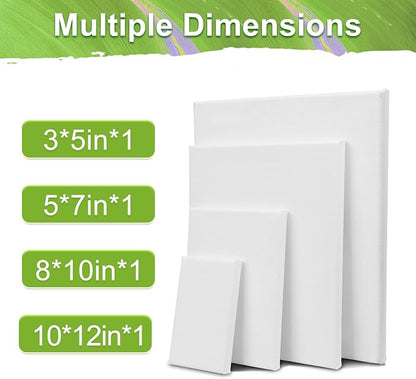 4 Packs Stretched Canvases for Painting - Image 6