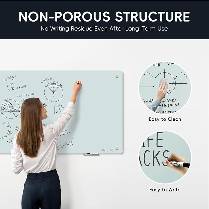 Magnetic Glass Whiteboard - Image 2