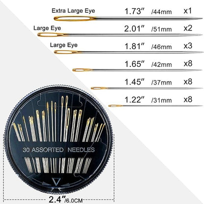 Premium 30/60 Pack Sewing Needles - Image 3