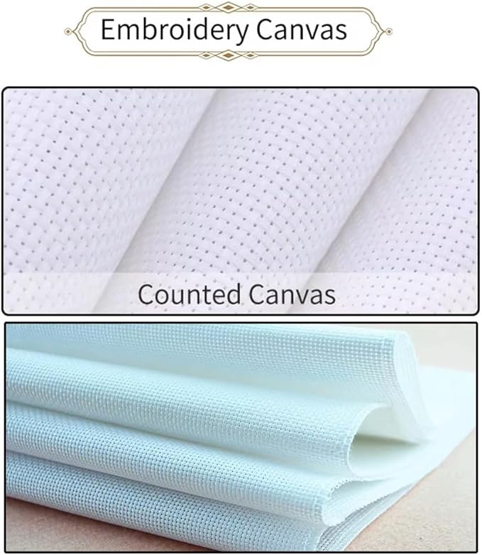 Threadhaven Cross-Stitch Kit 14CT Aida Counted Embroidery Complete Set - Image 2