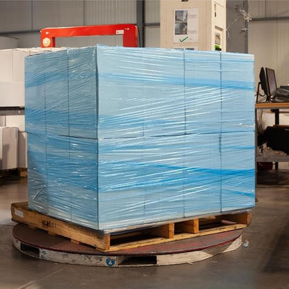 PSBM Blue Stretch Wrap, 15 Inch x 1476 Feet, 8 Pack, Tinted Pre-Stretched - Image 6