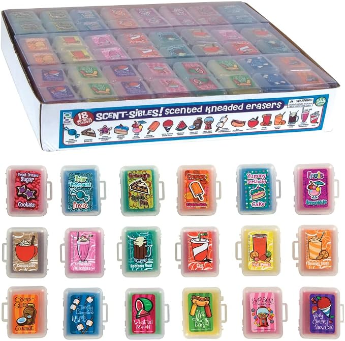 Raymond Geddes Scent-Sibles Scented Erasers by RaymondGeddesCompanyInc