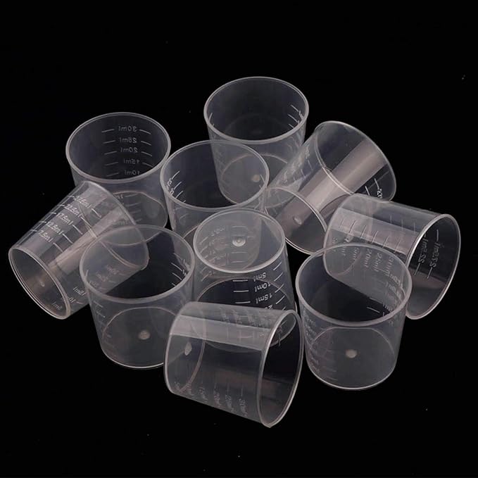 300 Pack 1oz/30ml Plastic Graduated Cups Transparent Scale Cups - Image 5