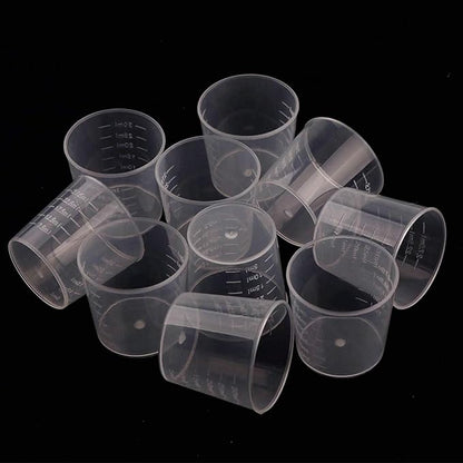 300 Pack 1oz/30ml Plastic Graduated Cups Transparent Scale Cups - Image 5