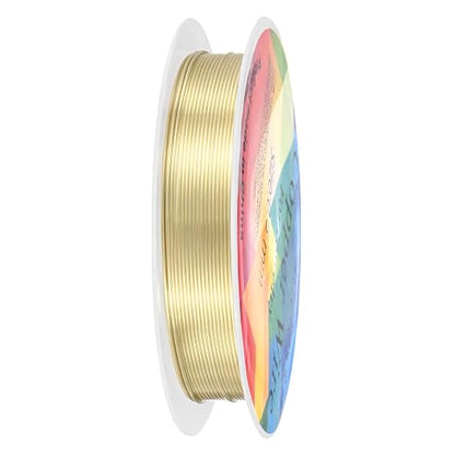 0.6 mm/22 Gauge Copper Wire for Jewelry Making, 13.1FT Copper Beading Craft by MMETERXITY