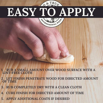 Tried & True Superior Varnish Oil Wood Finish, Quart - Image 6
