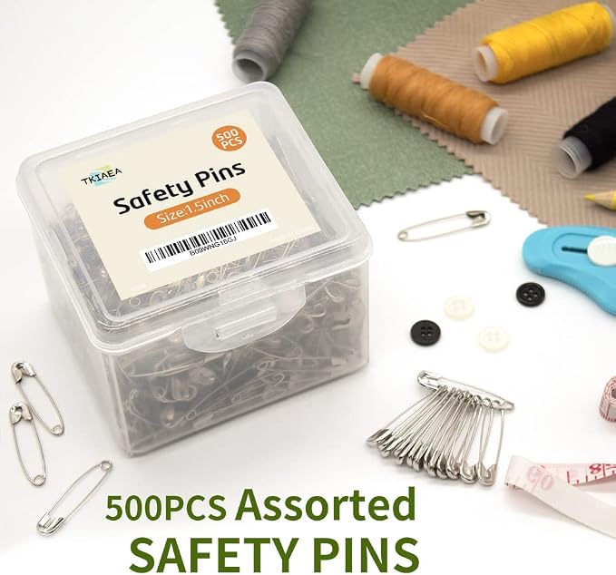 Small Safety Pins - Image 3