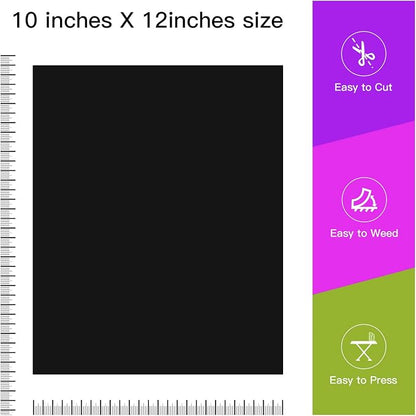 JANDJPACKAGING Black Heat Transfer Vinyl - Image 5