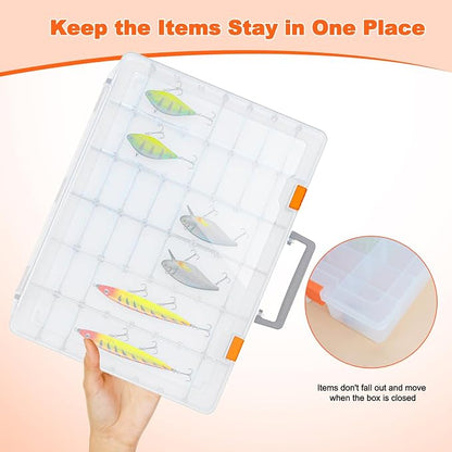 Bluedale 48 Grids Large Plastic Organizer Box - Image 4