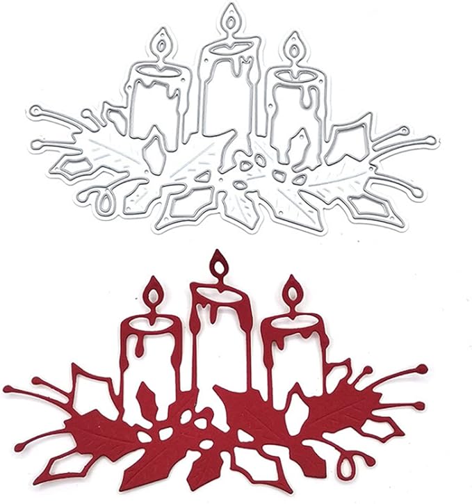 Metal Cutting Dies DIY Merry Christams Embossing Stencil Template Scrapbooking - Image 6