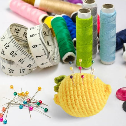 Lemon Pin Cushion, Handmade Knitted Pincushions, Cute Pin Cushions Needle - Image 4