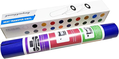 guangyintong Blue Heat Transfer Vinyl HTV Rolls - Image 7