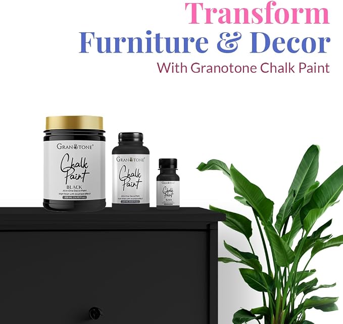 GRANOTONE Chalk Paint for Furniture, Matt-Finish Water-Based Acrylic Paint for - Image 2