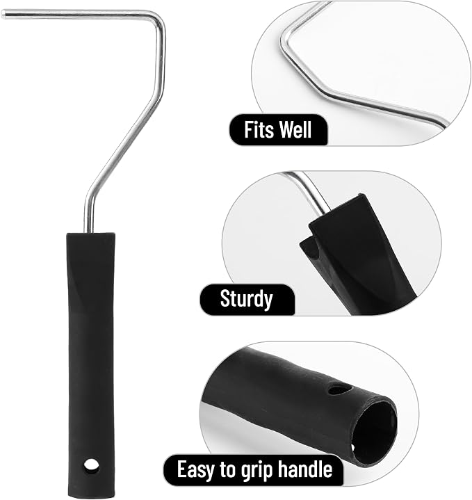 Bates- 4 Inch Paint Tray Set, 1x 4 Inch Paint Roller Tray, 20x Disposable - Image 4
