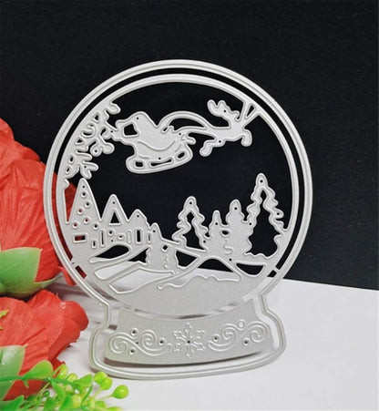 Metal Cutting Dies DIY Merry Christams Embossing Stencil Template Scrapbooking - Image 2
